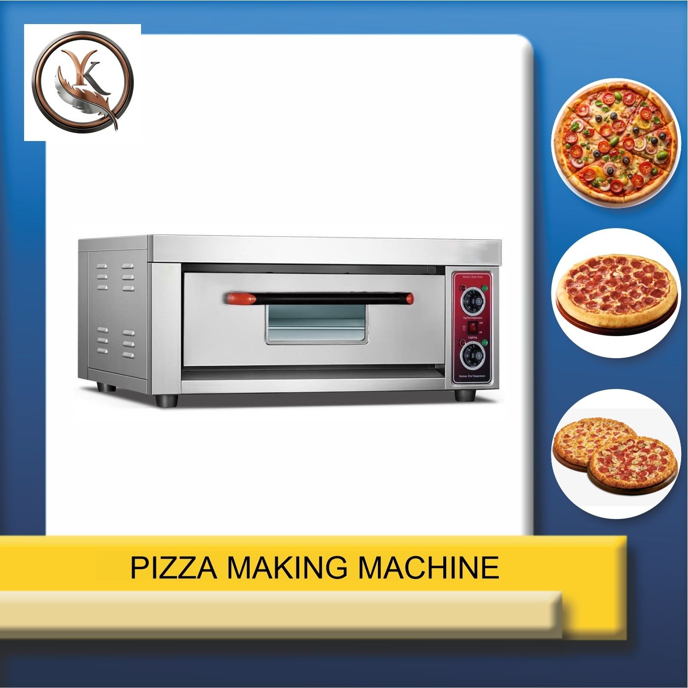vertical pizza making machine